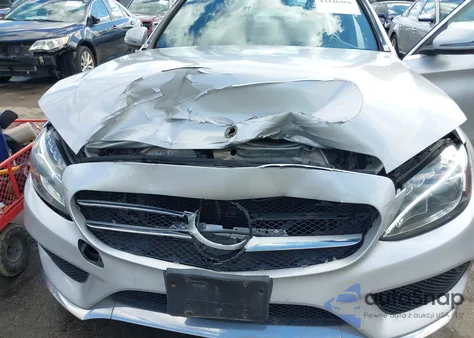 2016 Mercedes-Benz C 300 Sport 4Matic from USA, damaged, VIN 55SWF4KB3GU137751